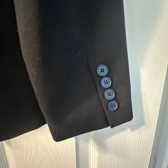Black Liz Claiborne Suit Jacket Size 14 - Picture 6 of 6